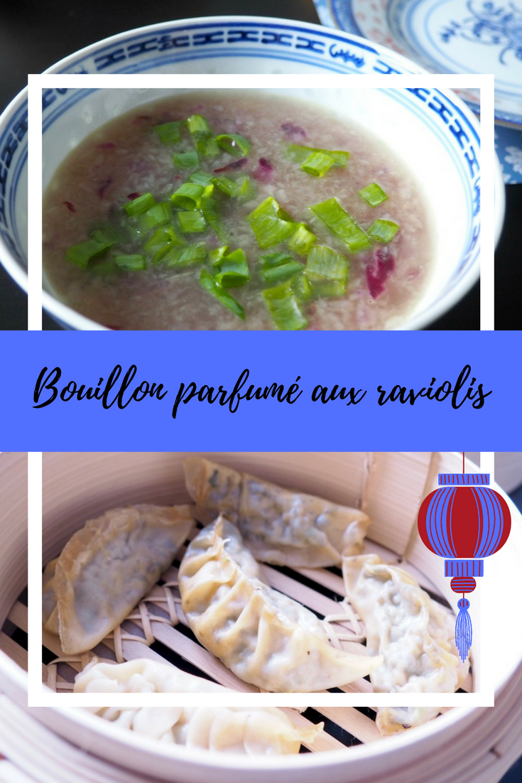 recette bouillon parfumé raviolis chinois nouvel an recipe chinese new year